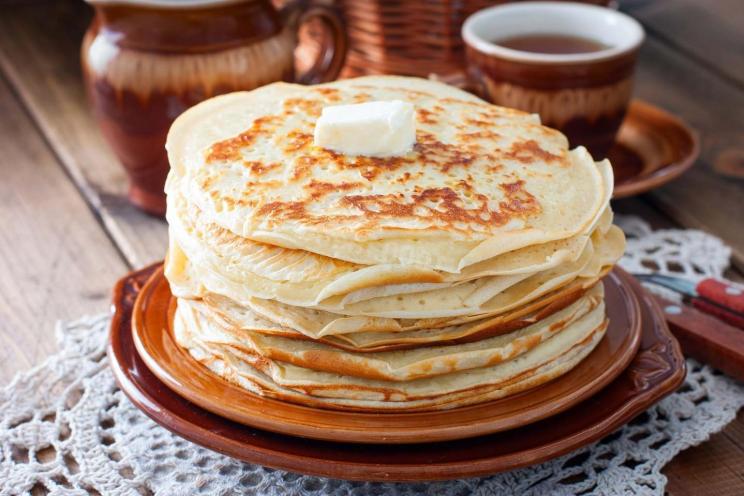 Fluffy Kefir Pancakes with Holes Fluffy Kefir Pancakes with Holes
