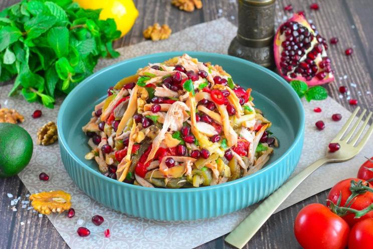 Piquant Georgian Chicken Salad