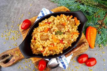 Beef and Bulgur Delight