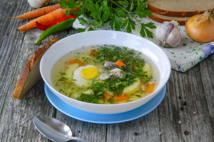 Hearty Silver Carp Fish Soup Hearty Silver Carp Fish Soup