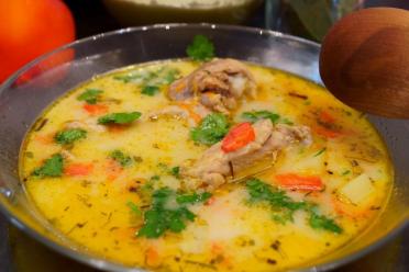 Creamy Chicken and Bell Pepper Soup