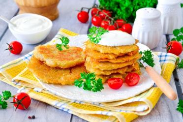 Crispy Lenten Potato Pancakes Without Eggs