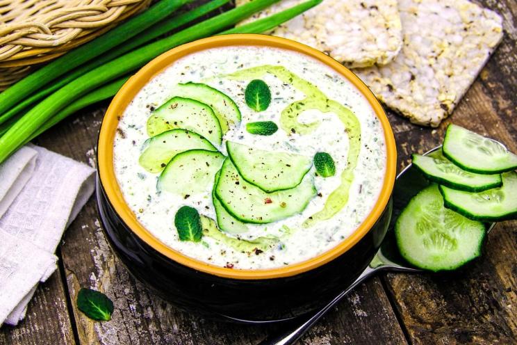 Refreshing Cucumber Mint Soup Refreshing Cucumber Mint Soup