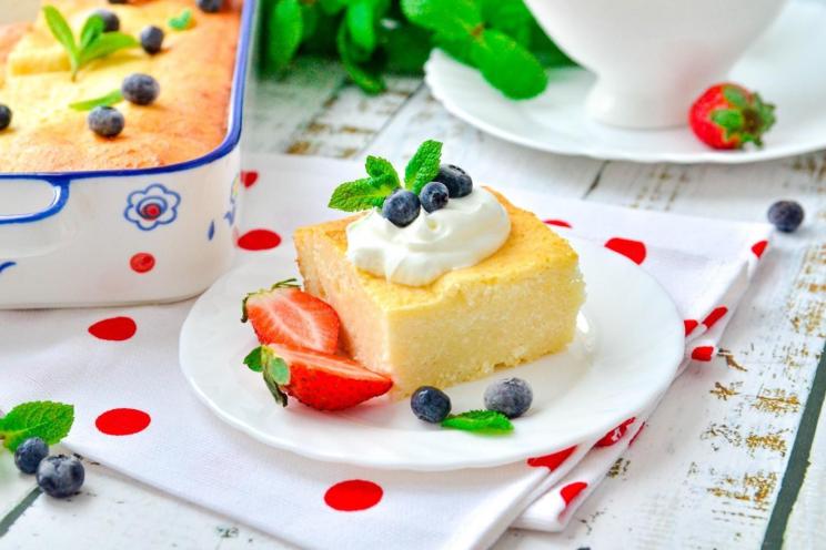 Childhood Favorite: Fluffy Cottage Cheese Casserole Childhood Favorite: Fluffy Cottage Cheese Casserole