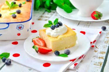 Childhood Favorite: Fluffy Cottage Cheese Casserole