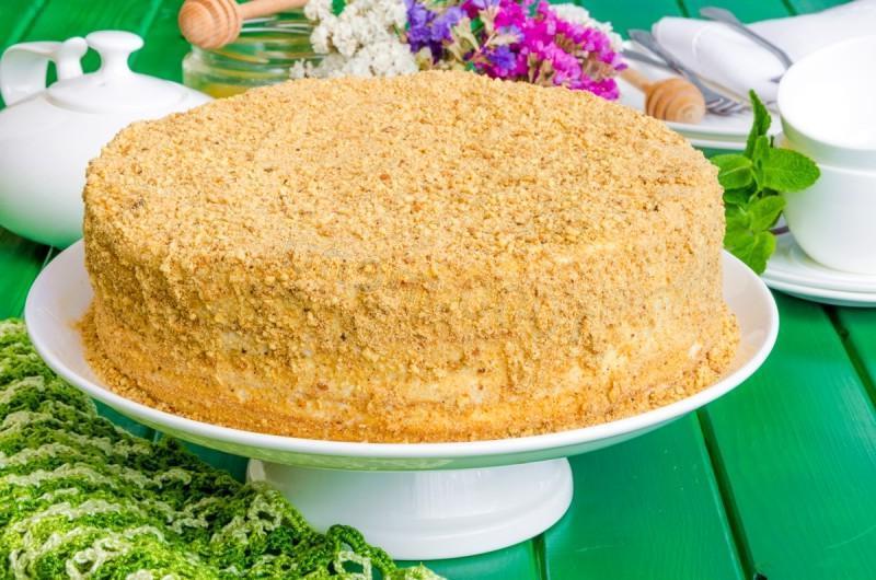 Quick & Delicious Frying Pan Honey Cake Quick & Delicious Frying Pan Honey Cake
