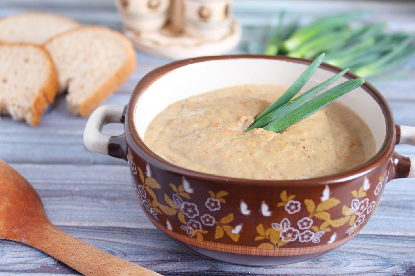 Creamy Chicken Liver and Potato Soup