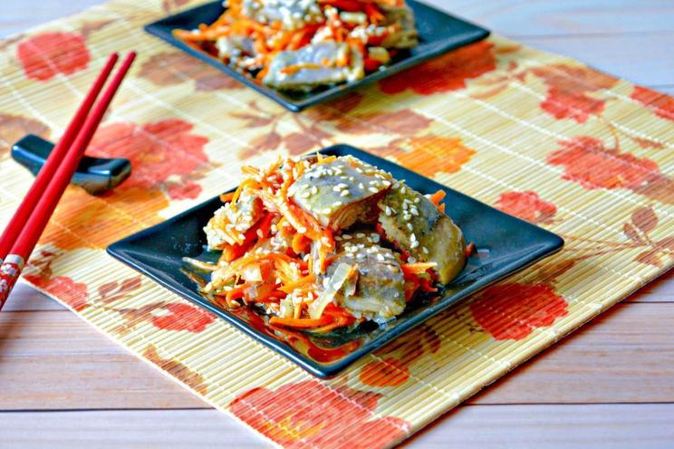 Spicy Korean Mackerel and Carrot Hye