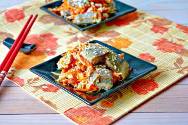 Spicy Korean Mackerel and Carrot Hye