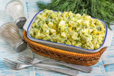 Quick & Tasty Green Onion Egg Salad