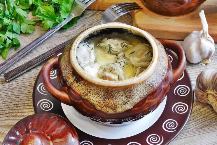 Baked Sour Cream Dumplings