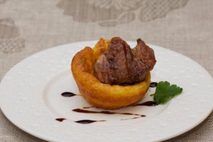 Filet Mignon Savory Pudding
