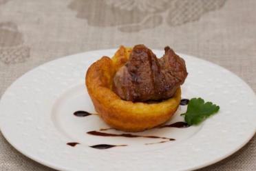 Filet Mignon Savory Pudding