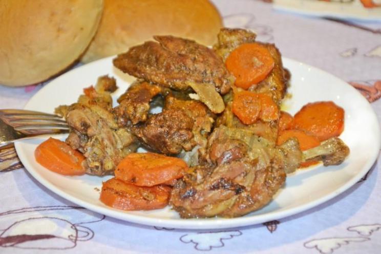 Juicy Stewed Duck with Vegetables