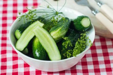 Crispy Pan-Salted Summer Cucumbers