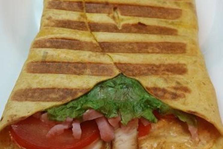 Quick Oil-Free Shawarma in Flatbread Quick Oil-Free Shawarma in Flatbread