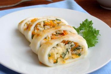 Easy Slow Cooker Stuffed Squid
