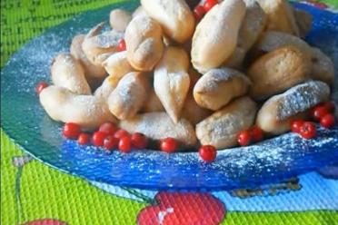 Custard Choux Cookies