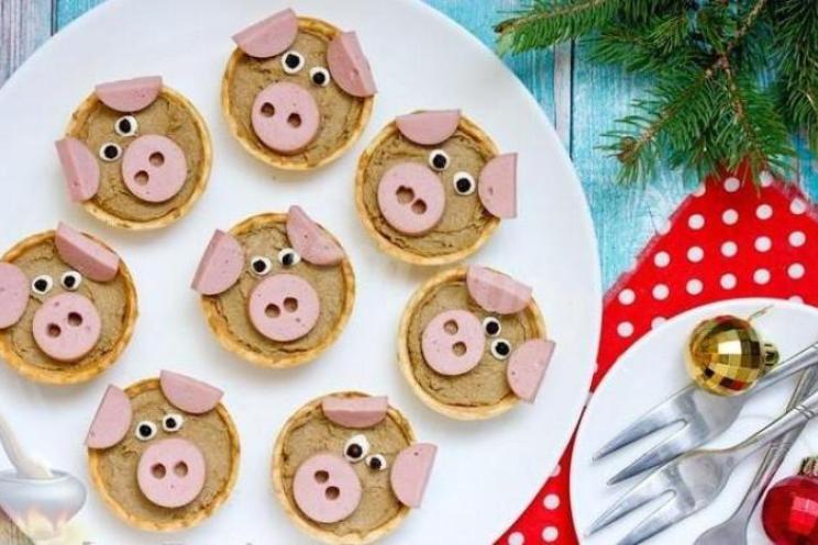 Piggy Pâté Tartlets