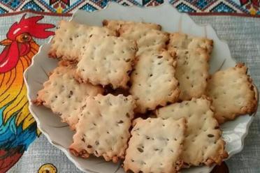 Healthy Homemade Flax Seed Crackers