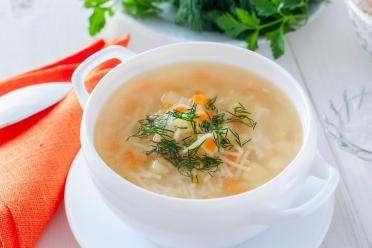 Easy Chicken Noodle and Potato Soup