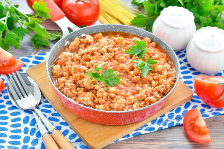 Quick and Juicy Pan-Stewed Minced Meat