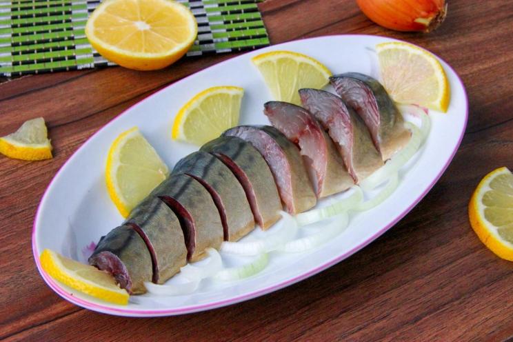 Golden Tea-Brined Mackerel