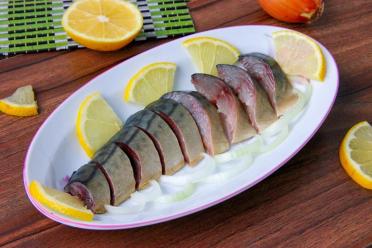 Golden Tea-Brined Mackerel
