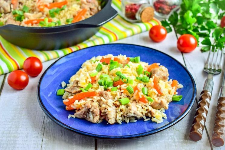 Easy One-Pan Chicken and Rice