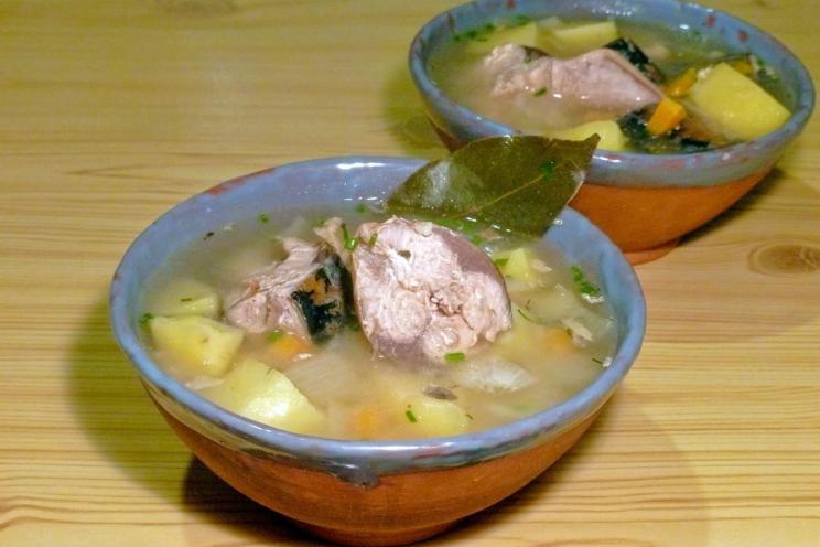 Easy Mackerel Fish Soup with Millet (Slow Cooker) Easy Mackerel Fish Soup with Millet (Slow Cooker)