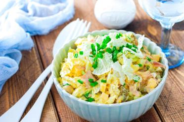 Smoked Chicken Chinese Cabbage Salad