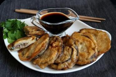 Chinese-Style Meat-Stuffed Eggplant