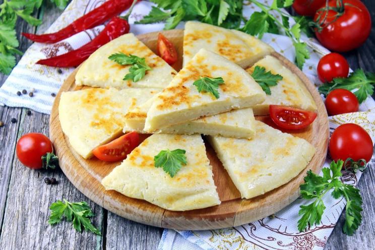 Quick Skillet Cottage Cheese Khachapuri Quick Skillet Cottage Cheese Khachapuri