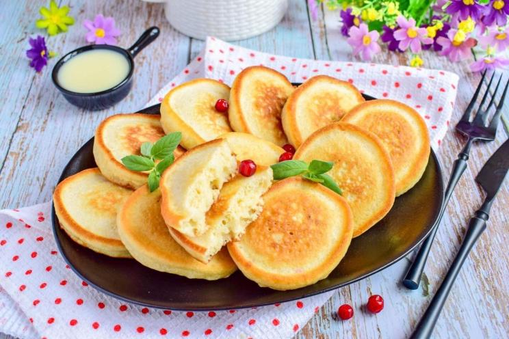 Quick & Fluffy Milk and Egg Pancakes for Breakfast