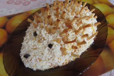 Hedgehog Crouton Salad