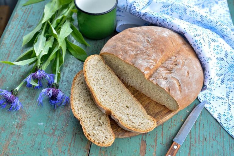 Easy Homemade Gray Bread