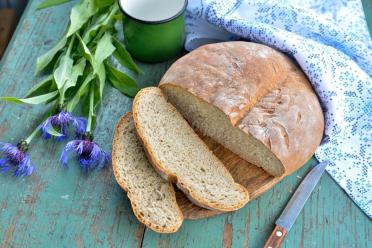 Easy Homemade Gray Bread