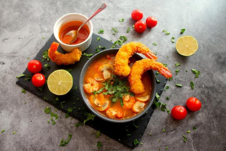 Thai Tom Yum Shrimp Soup Thai Tom Yum Shrimp Soup