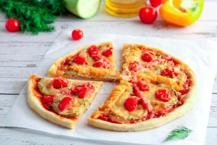 Homemade Veggie Pizza