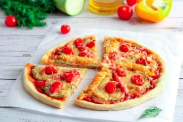 Homemade Veggie Pizza
