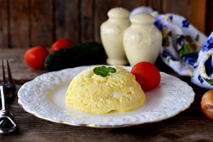 Microwave Milk Omelette: Fluffy and Easy Microwave Milk Omelette: Fluffy and Easy