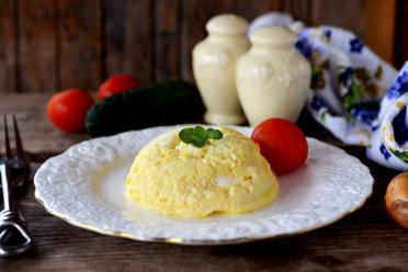 Microwave Milk Omelette: Fluffy and Easy