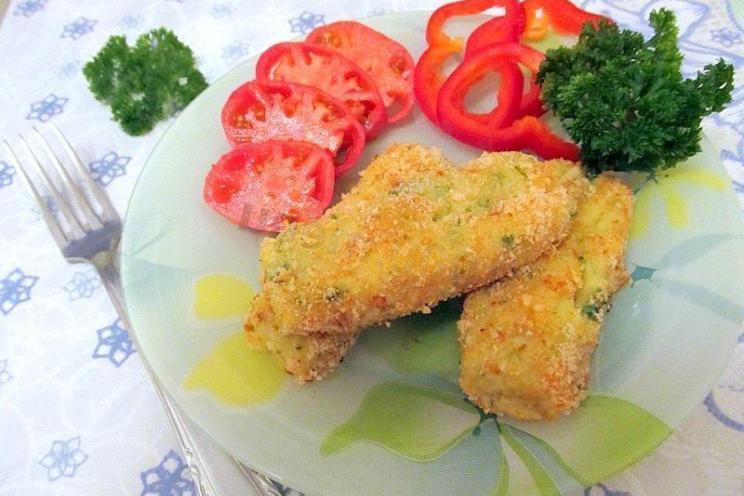 Crispy Fish and Potato Sticks Crispy Fish and Potato Sticks