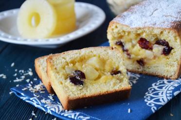 Tropical Coconut-Pineapple Cranberry Muffins