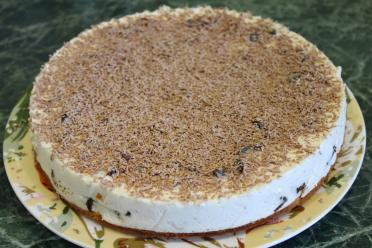 Prune Sour Cream Curd Cake