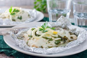 Easy Oven-Baked Cod in Foil