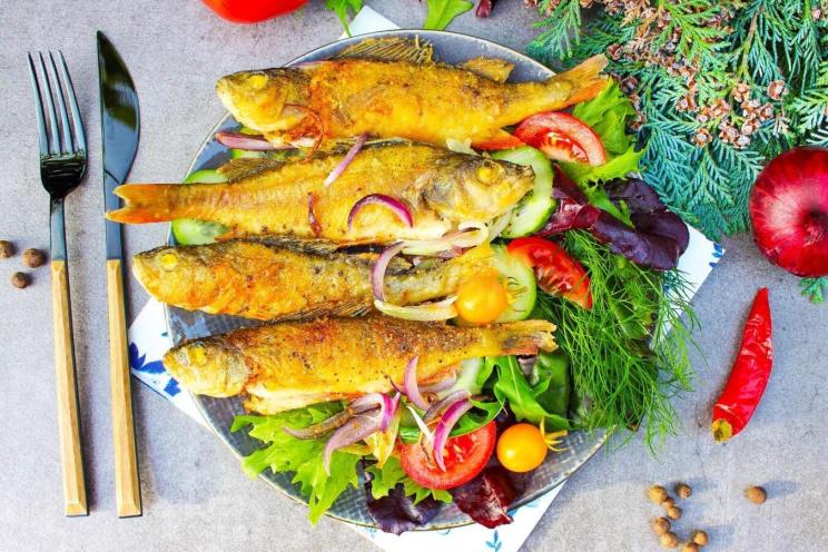 Crispy Fried River Perch