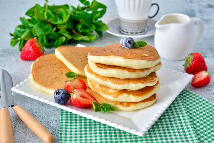 Fluffy Egg-Free Kefir Pancakes