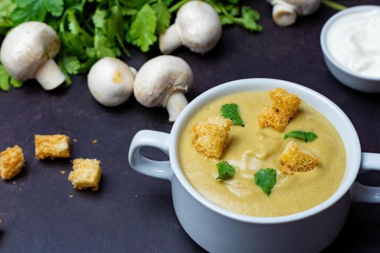 Creamy Vegetable Mushroom Soup Creamy Vegetable Mushroom Soup