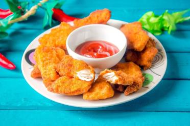 Crispy Fried Chicken Nuggets